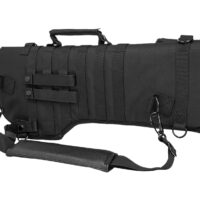 NcStar CVRSCB2919B VISM AR-15 Tactical Scabbard Adjustable Carry Handle Fits Most Rifle/Carbines Grommet Drainage