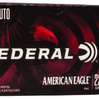 Federal AE45A100 American Eagle Handgun 45ACP 230gr Full Metal Jacket 100 Per Box/5 Case
