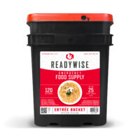 ReadyWise RW01120 Grab N Go Bucket Freeze Dried Entrees 120 Servings Per Bucket