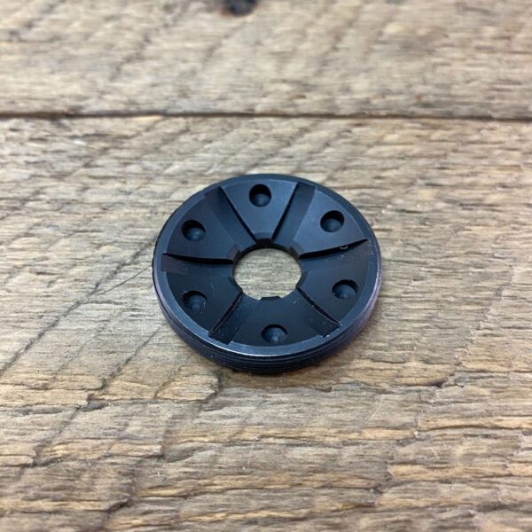 SilencerCo AC4739 Charlie Front Cap 9mm Nitride Black