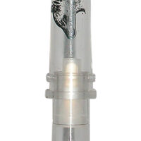 Haydel's Game Calls FB90 Fawn Bleat Open Call Fawn Sounds Attracts Deer Clear Acrylic