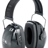 Howard Leight R03318 Leightning L3 Passive Muff 30 dB Over the Head Black Adult 1 Pair