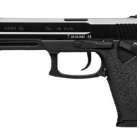 HK 81000080 Mark 23 45 ACP 10+1, 5.87" Black Steel Threaded Barrel, Serrated Steel Slide, Polymer Frame, Black Polymer Grip, Ambidextrous