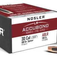 Nosler 58456 AccuBond Long Range 30Cal 190gr Spitzer Point 100/Box