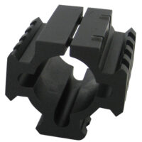 TacStar 1081100 Shotgun Rail Mount Black 1.80" Long