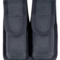 Blackhawk 44A000BK Double Mag Pouch Black Cordura Compatible w/Single Stack/9mm/40/45