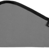 Bulldog BD610 Pistol Rug Small 12" Gray w/ Black Trim Water-Resistant Nylon