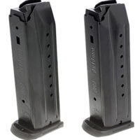 Ruger 90449 SR9C Value Pack 17rd Magazine Fits Ruger SR/SRc/9E 9mm Luger Blued 2 Pack