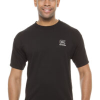 Glock AA11004 Perfection Black Pre-Shrunk Cotton Short Sleeve Medium