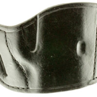 Bulldog MLBM Molded OWB Black Leather Belt Slide Fits Browning Hi-Power Fits Kahr P45 Right Hand