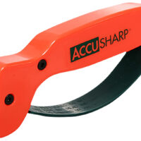 AccuSharp 014C Sharpener Hand Held Tungsten Carbide Sharpener Orange