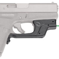 Crimson Trace 0146301 LG-443 Laserguard Compatible w/Glock 42/43, Green Laser Black Polymer