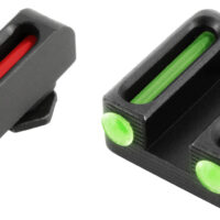 TruGlo TG131G3 Fiber-Optic Red/Fiber Optic Front Sight-Green/Fiber Optic Rear Sight Glock 42/43/43X