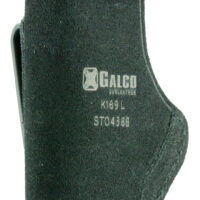 Galco STO436B Stow-N-Go IWB Black Leather Belt Clip Fits Ruger LCP/Diamondback DB Right Hand