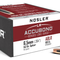 Nosler 58922 AccuBond Long Range 6.5mm 142gr Spitzer Point 100/Box