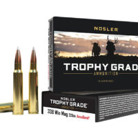 Nosler 60074 Trophy Grade 338WinMag 225gr Nosler AccuBond 20 Per Box/10 Case