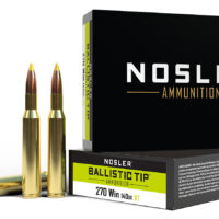 Nosler 40055 Ballistic Tip 270Win 140gr Spitzer Ballistic Tip 20 Per Box/10 Case