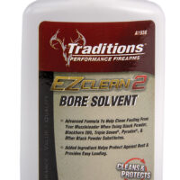 Traditions A1936 EZ Clean 2 Bore Solvent Against Fouling Rust 8 oz Squeeze Bottle