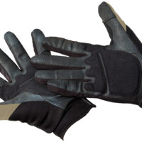 Caldwell 1071004 Ultimate Shooting Gloves Tan Small/Med Velcro