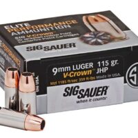 SIG 9MM 115GR V-CROWN 20RD