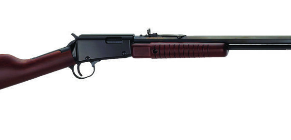 HENRY H3 PUMP ACTION RIFLE RIP 22 S/L/LR 20 IN OCT BBL BLUE/WALNUT 16/RD