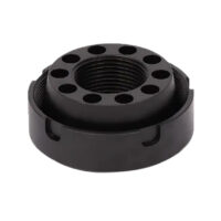 SilencerCo AC4744 Charlie Direct Thread Mount Fits 9/16"x24 Stainless Steel Oxide Black