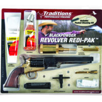 TRADITIONS 1851 NAVY .44 BL/WD PKG BRASS