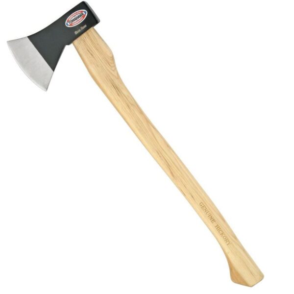 Cold Steel CS90TA Trail Boss 4" Plain 1055 Carbon Steel Blade American Hickory Handle 27"