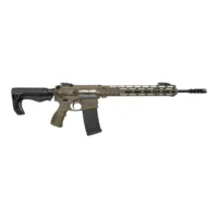 FOSTECH STEALTH BUILDERS KIT STRIPPED UPPER LOWER AND MACH-2 13IN RAIL MATCHED SET OD GREEN