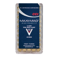 CCI RIMFIRE AMO 22 WMR HS FMJ MAXI 50RD (40 BOX CASE)