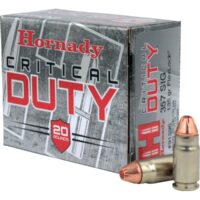 HORNADY CRITICAL DUTY 357SIG 135GR FLXLK 20RD BX 200RD CASE