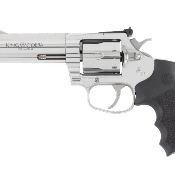 COLT KING COBRA TARGET 357MAG  STAINLESS 6RD - HOGUE