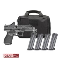 SPRINGFIELD ARMORY HELLCAT PRO COMP 9MM PISTOL U DOT GEAR PAC VIRIDIAN RFX11,BAG,4 MAGS CALI COMP