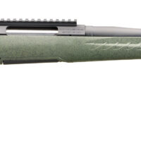 Glenfield 52005 Model A Full Size 6.5 Creedmoor 4+1 20" Matte Black Threaded Barrel, Matte Black Alloy Steel Receiver w/Picatinny Rail, Moss Green Splatter Fixed Synthetic Stock, Thread Protector